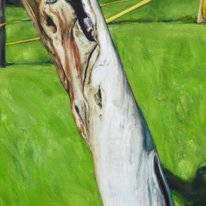 bondelle dans un paysage 130x90cm 2023